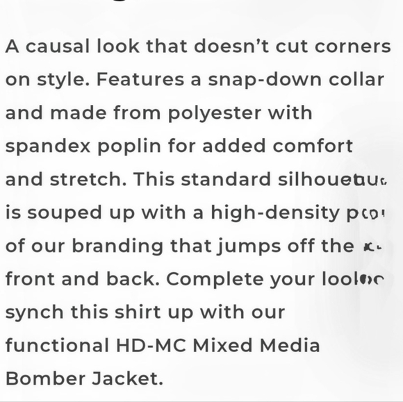 Men's Harley Davidson Shirt - Picture 4 of 6